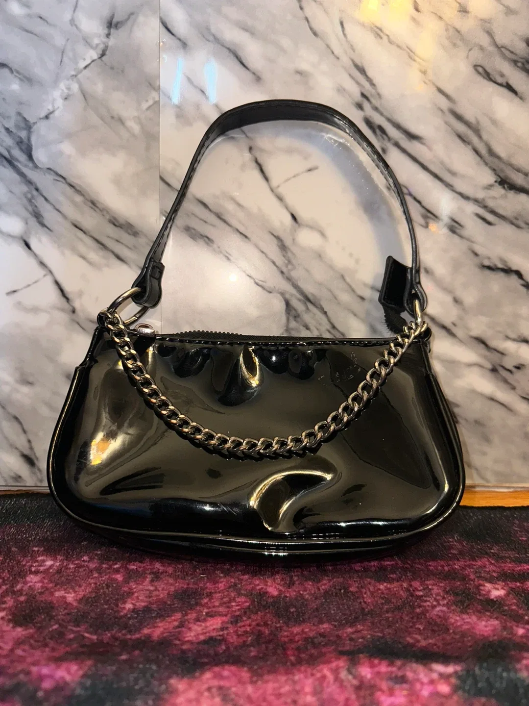 Black Leather Y2K Bag thumbnail