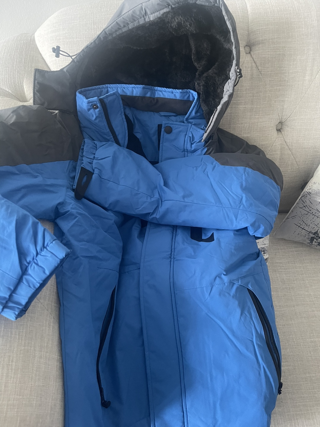 Dr. Cyril Blue & Grey Winter Jacket - photo 5