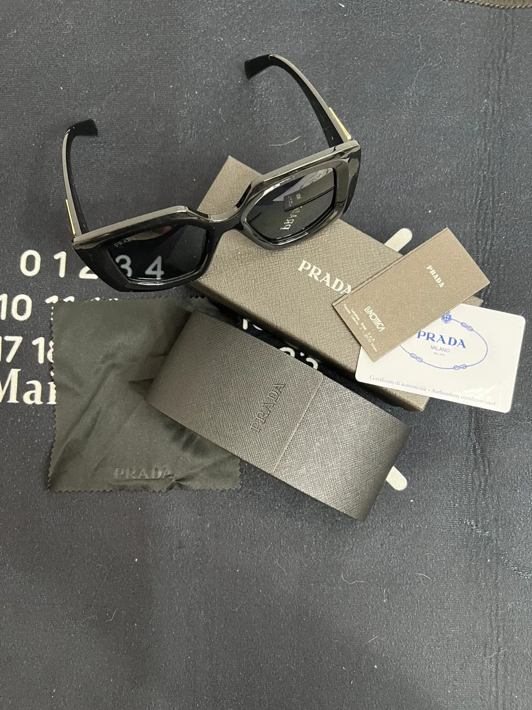 Prada Black Sunglasses