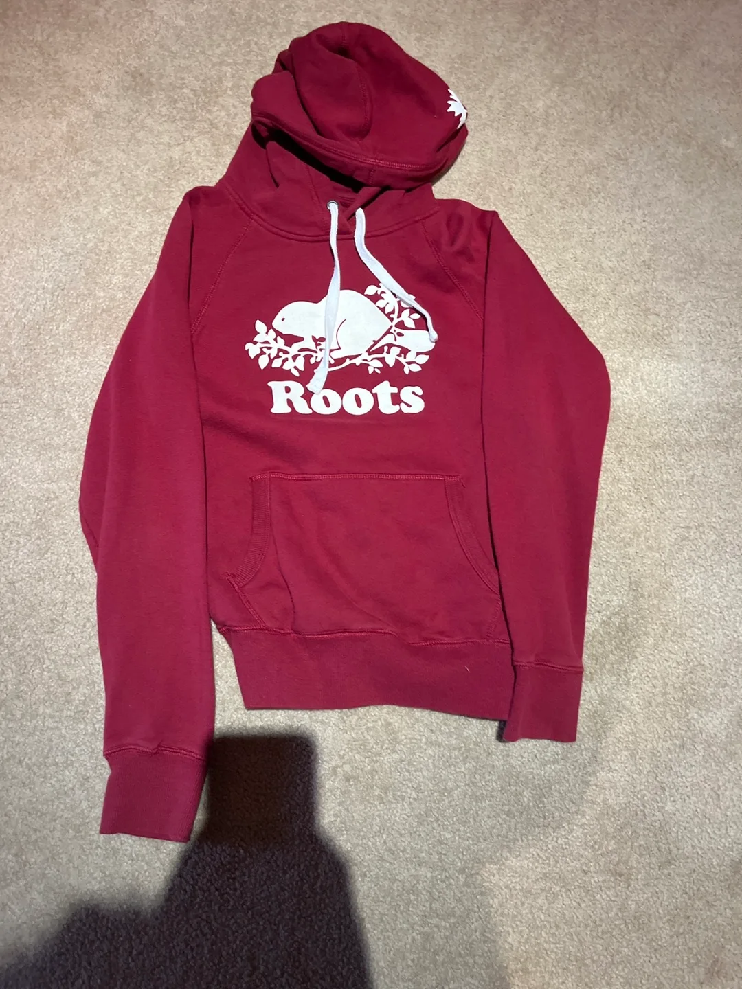 Roots Burgundy Hoodie thumbnail