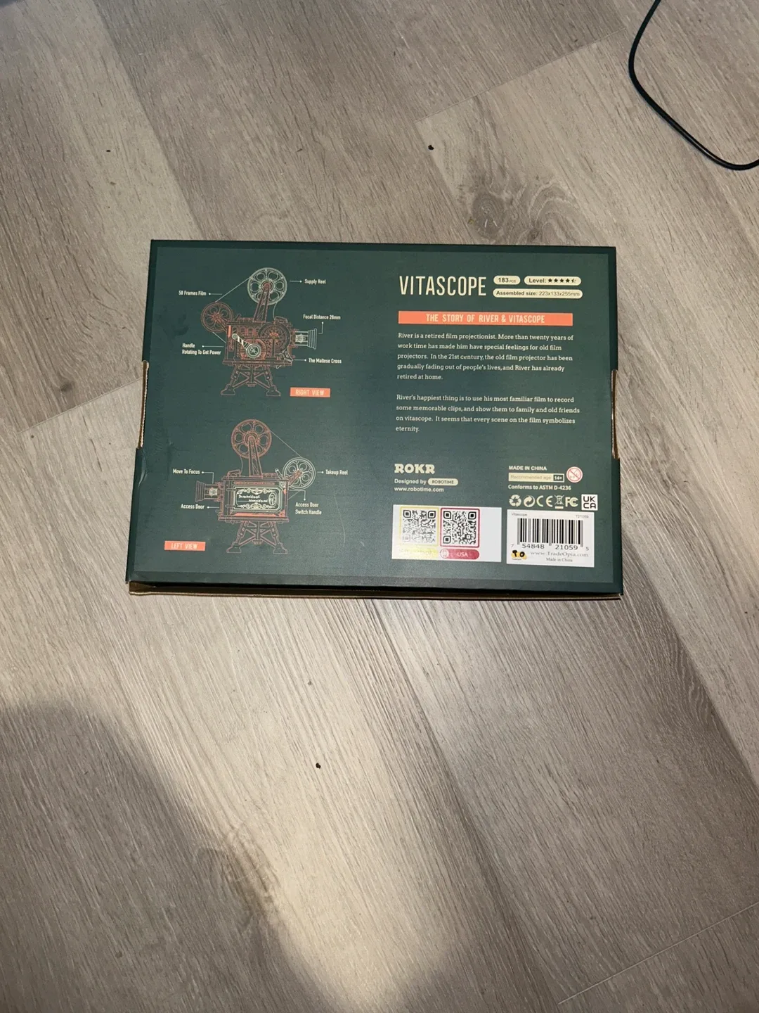 ROKR Vitascop Mechanical Gear 3D Puzzle image indicator(2)