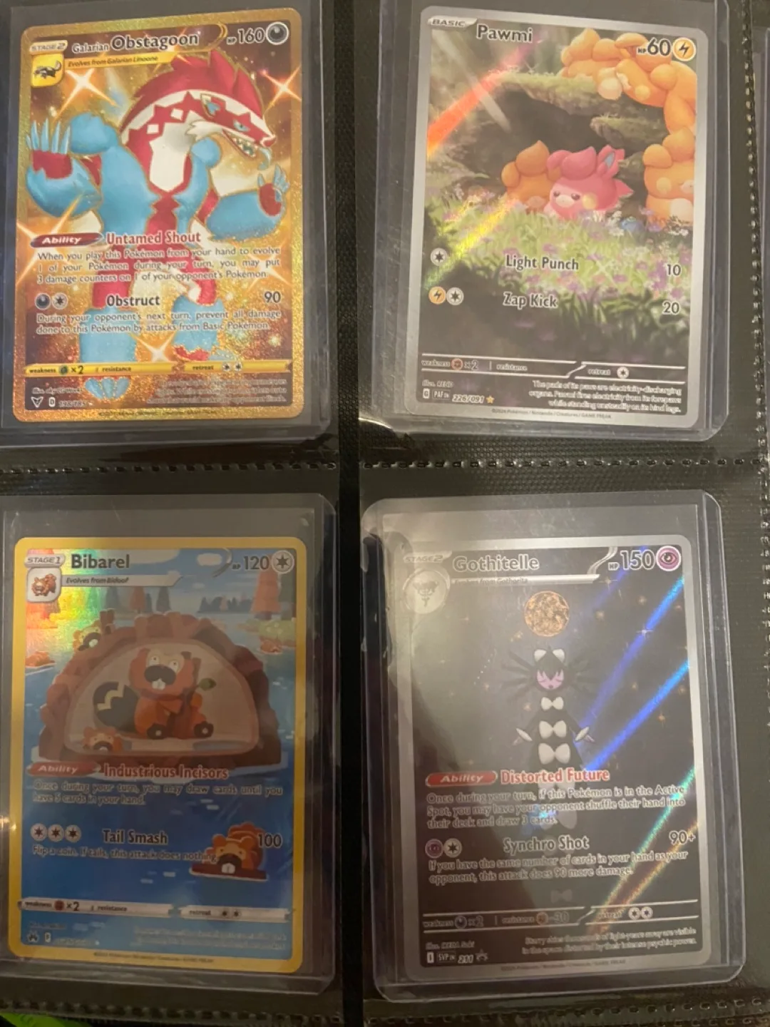 Full art IR Pokémon cards image indicator(2)