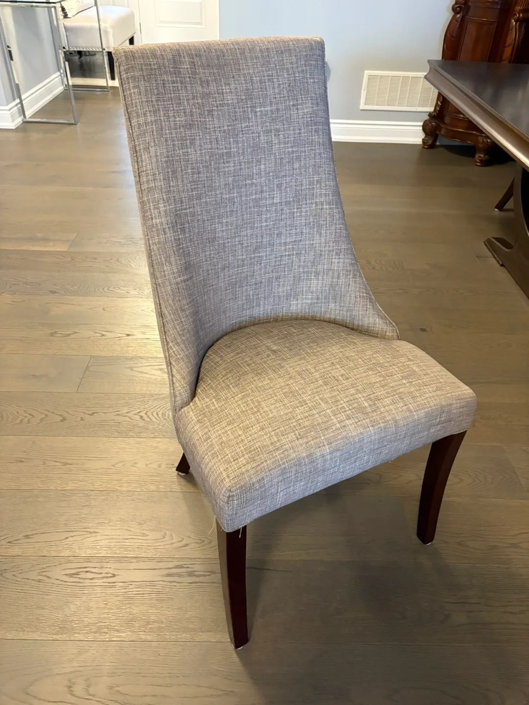 4 Urban Barn Dining Chairs ret $2100 table not for sale image indicator(5)