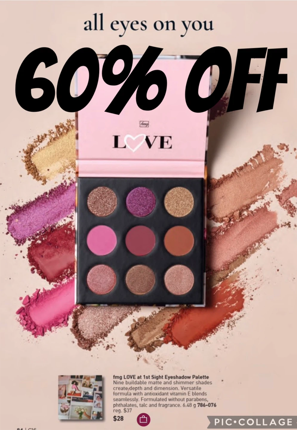 fmg LOVE at 1st Sight Eyeshadow Palette