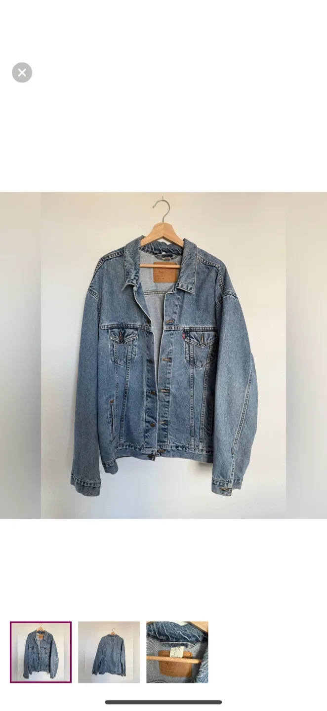 Levi's Denim Jacket - Size XXL thumbnail