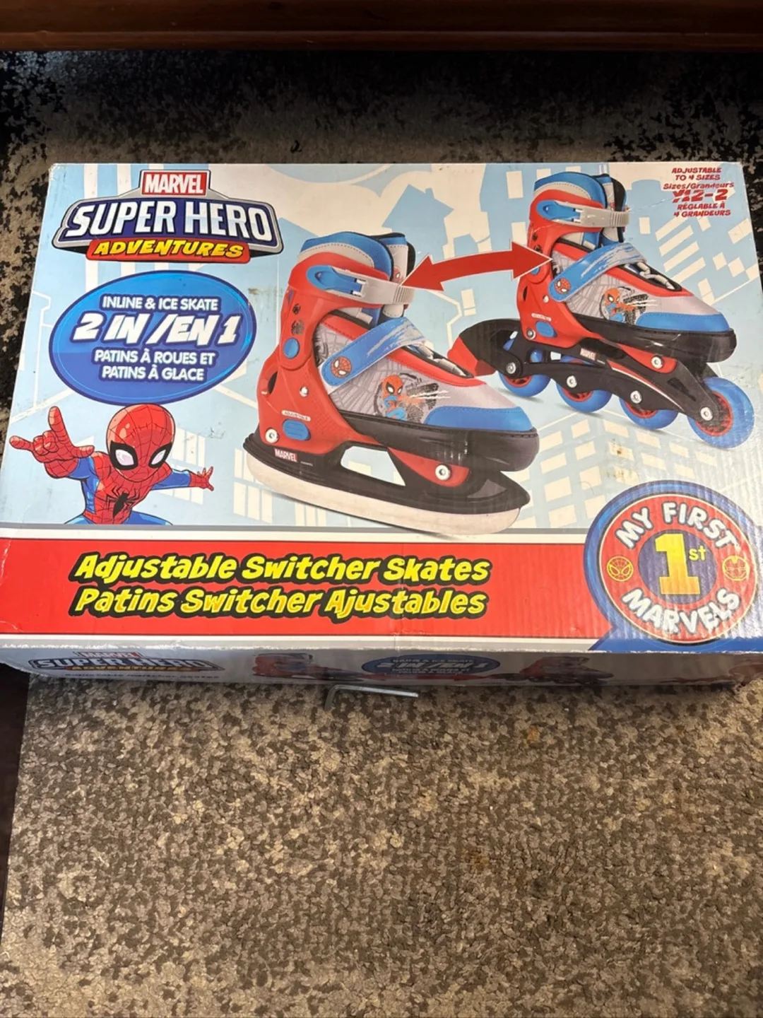 Marvel Spider-Man Adjustable Switcher Skates, small (Y12-2) image indicator(2)