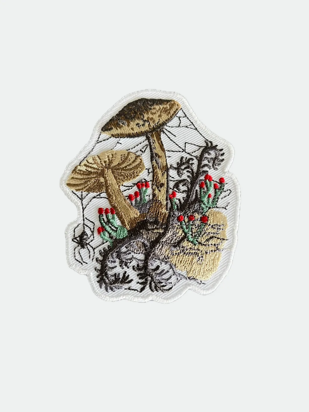 B&C Co. Mushroom Embroidered Patch thumbnail
