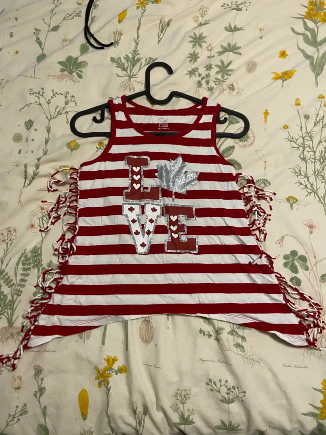 The Children's Place Canada Day Top - Size L/G (10/12) thumbnail