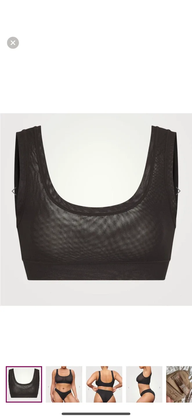Skims Fits Everybody Scoop Neck Bra - 4X thumbnail