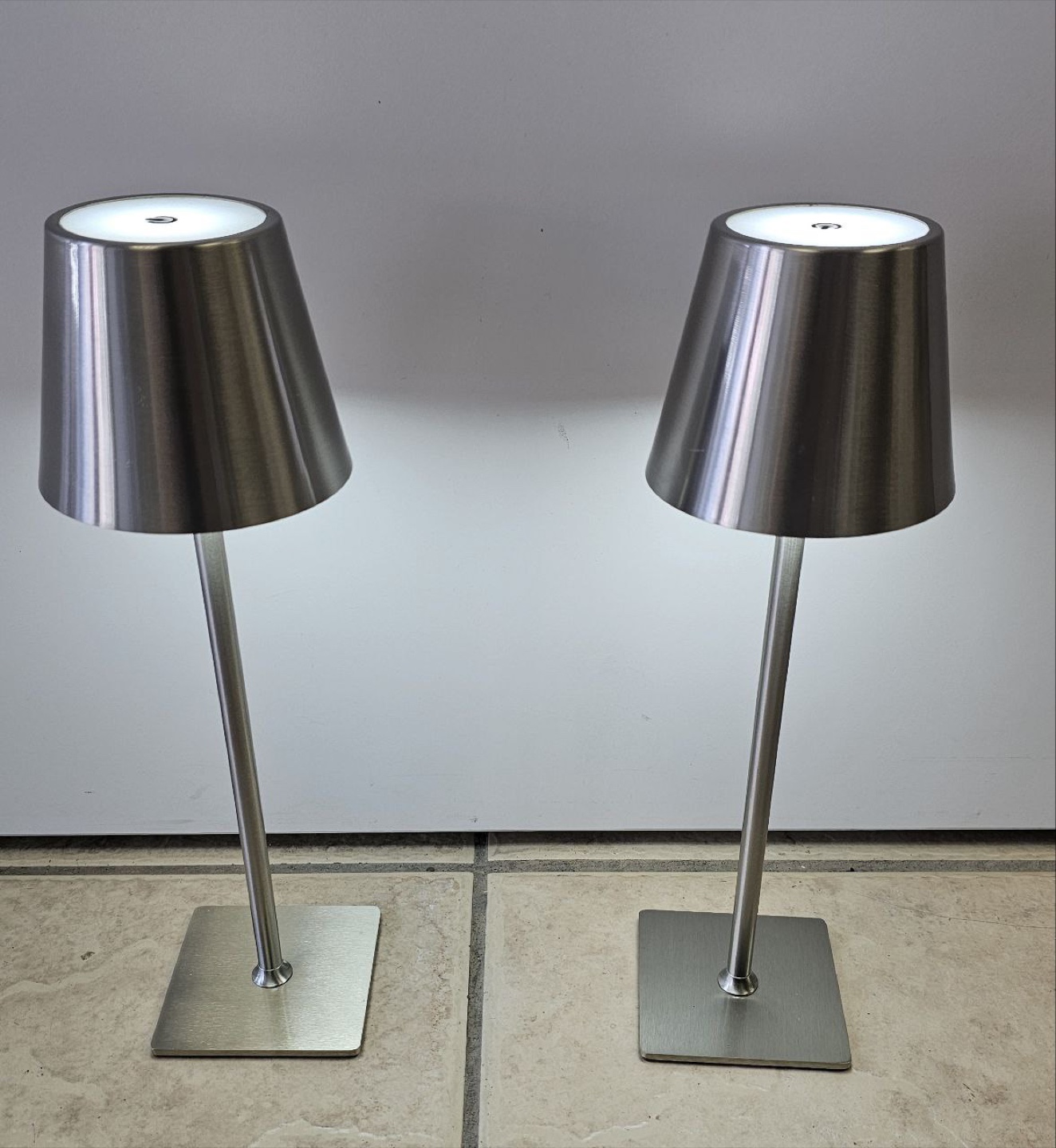 Cordless Table Lamps - Set of 2
