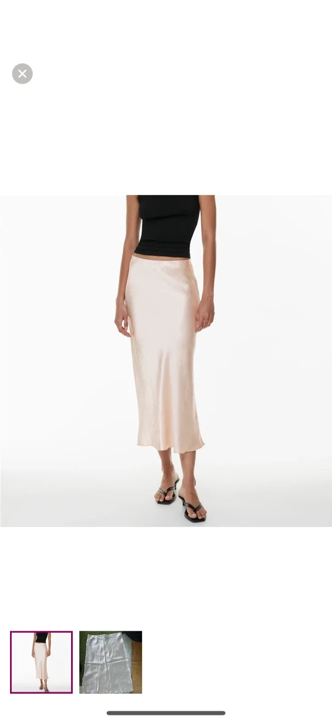 Aritzia Slip Skirt Size 16 thumbnail