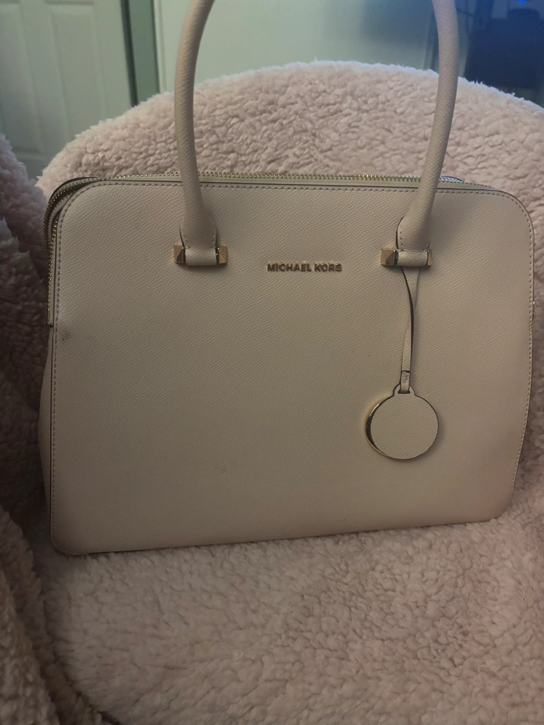 Satchel Bag - Cream Colour