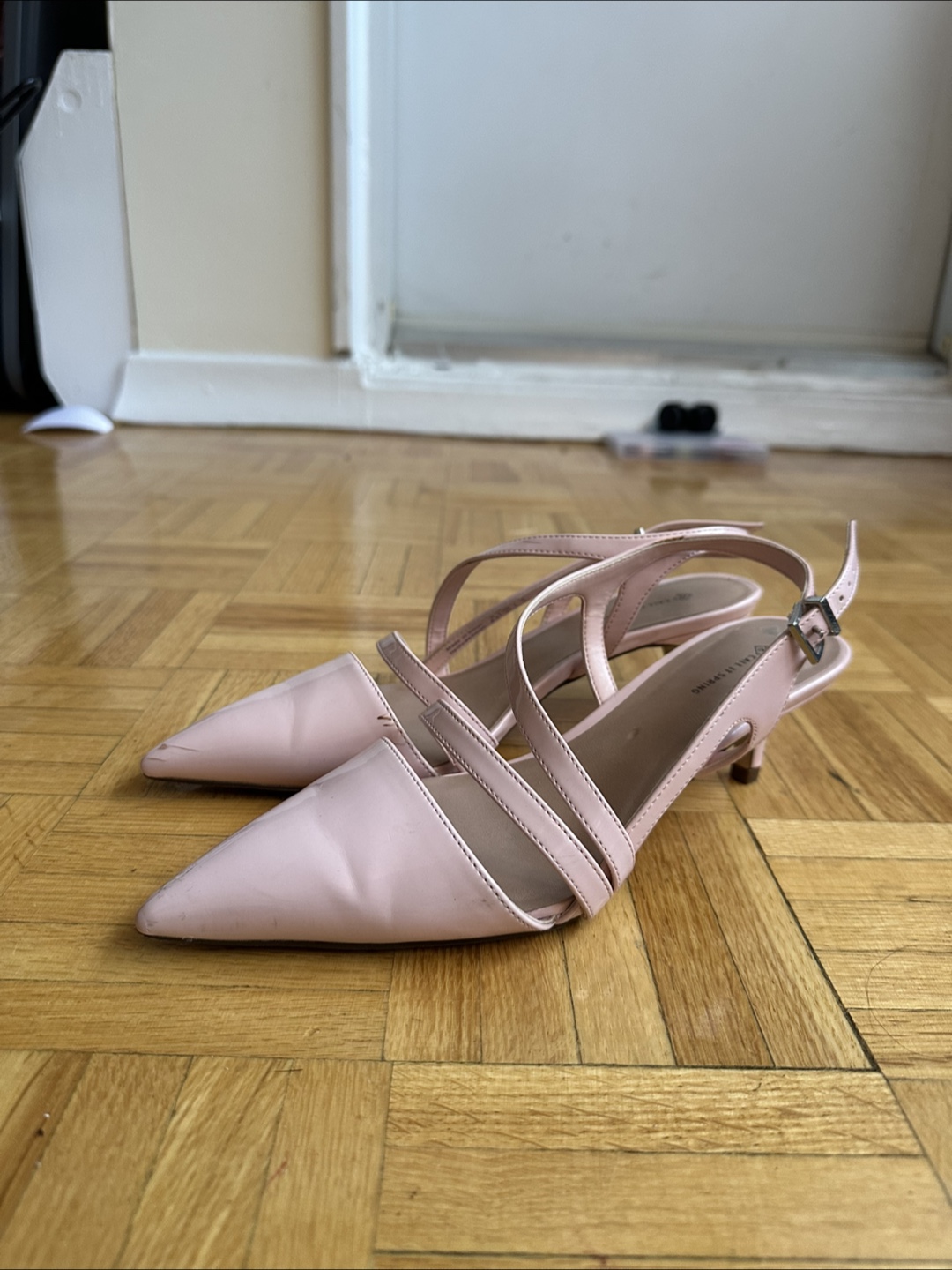 Call It Spring Pink Heels - Size 6 - photo 2