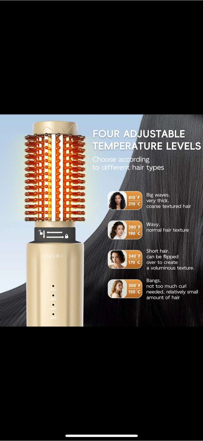 ANLIDIO Hot Air Brush - Hair Styler - photo 2