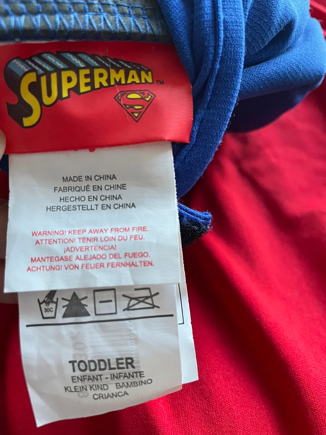 Superman Toddler Costume image indicator(3)