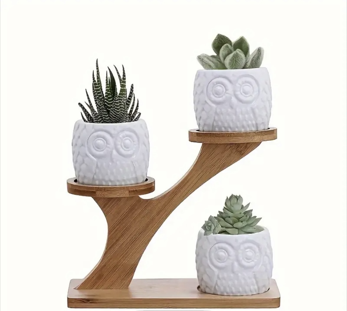 3-Tier Bamboo Plant Stand - photo 2