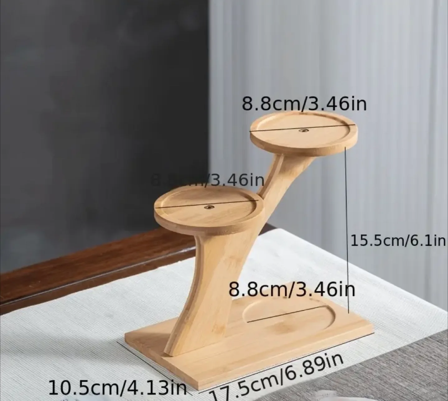 3-Tier Bamboo Plant Stand thumbnail