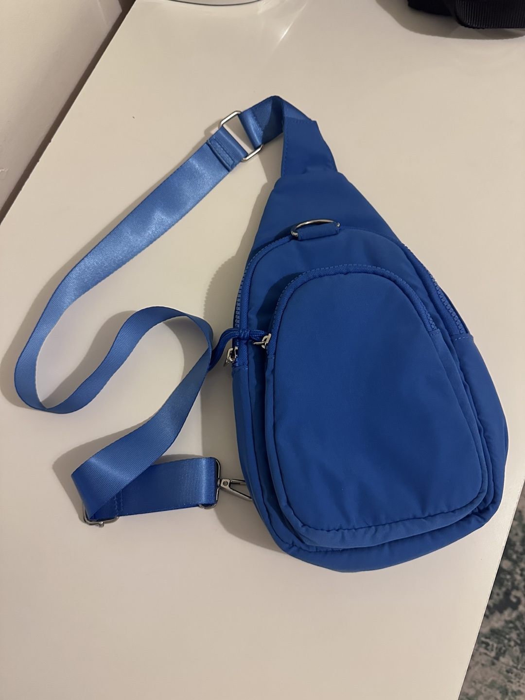Blue Sling Bag