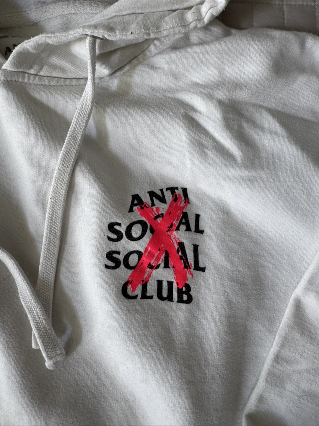 Anti Social Social Club White Hoodie - photo 2