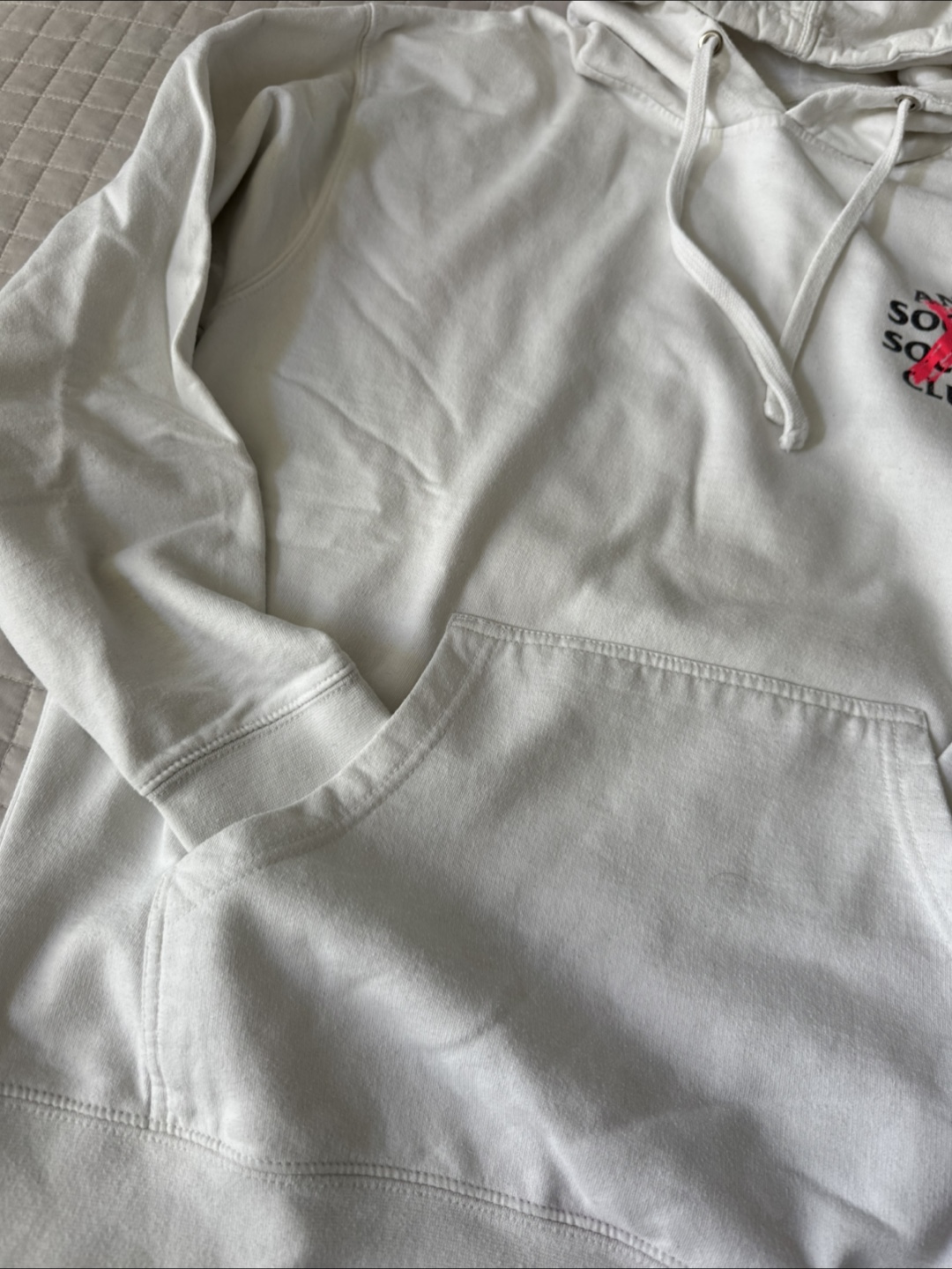 Anti Social Social Club White Hoodie - photo 3