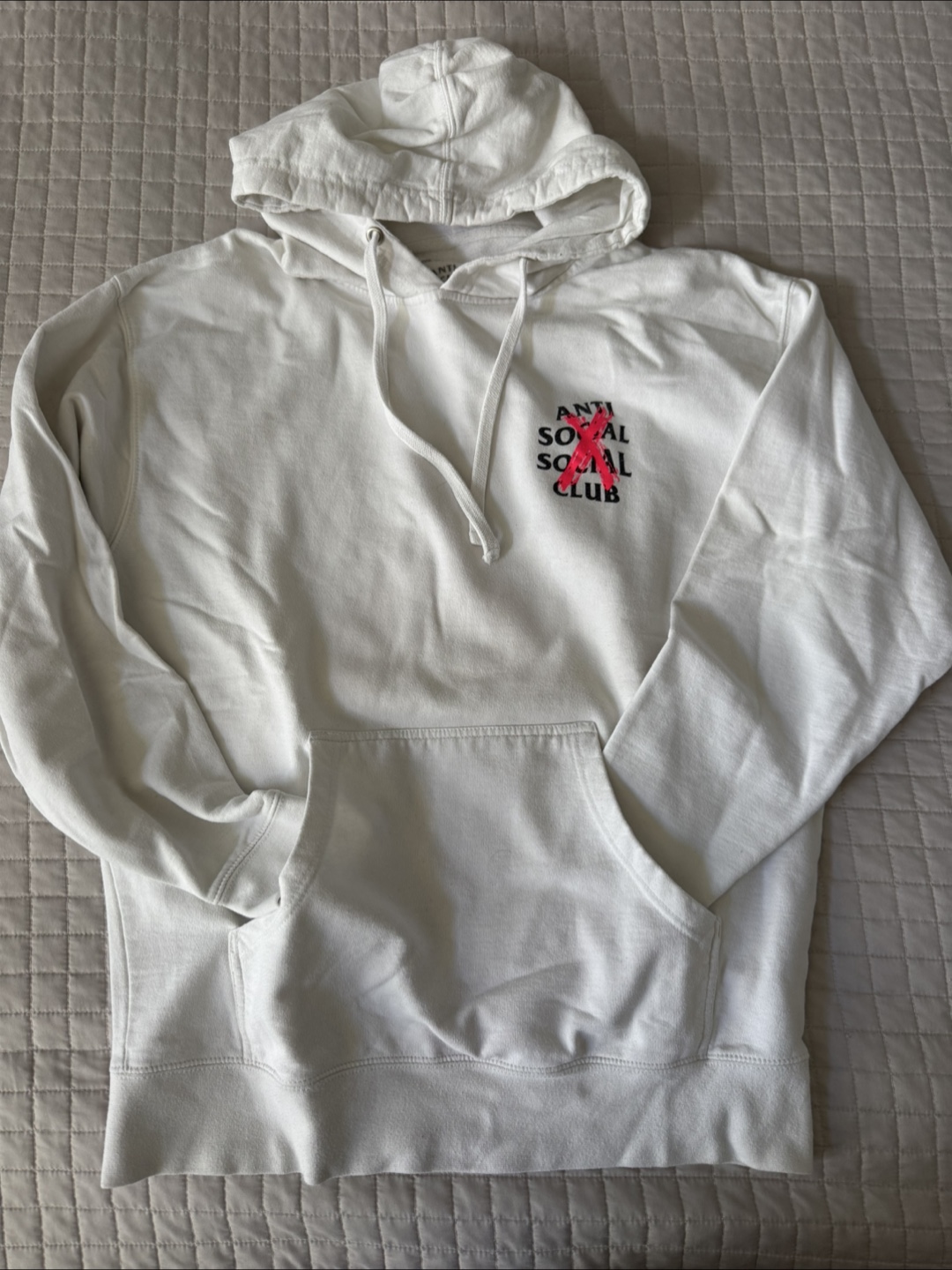 Anti Social Social Club White Hoodie