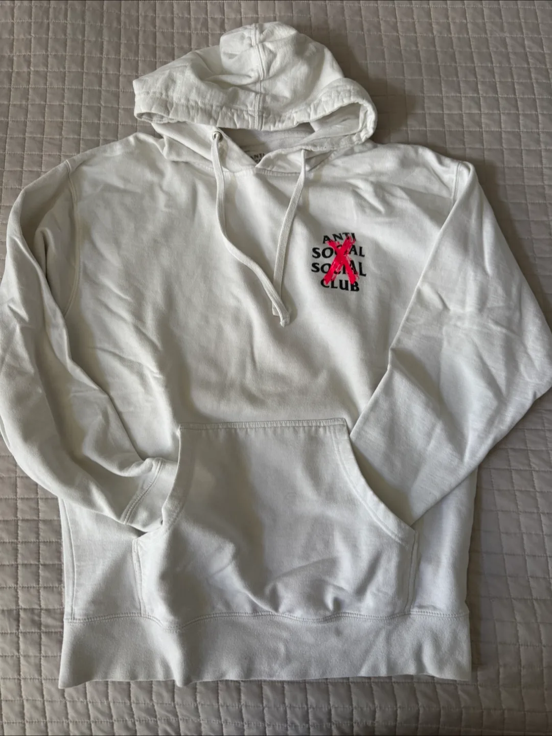 Anti Social Social Club White Hoodie thumbnail