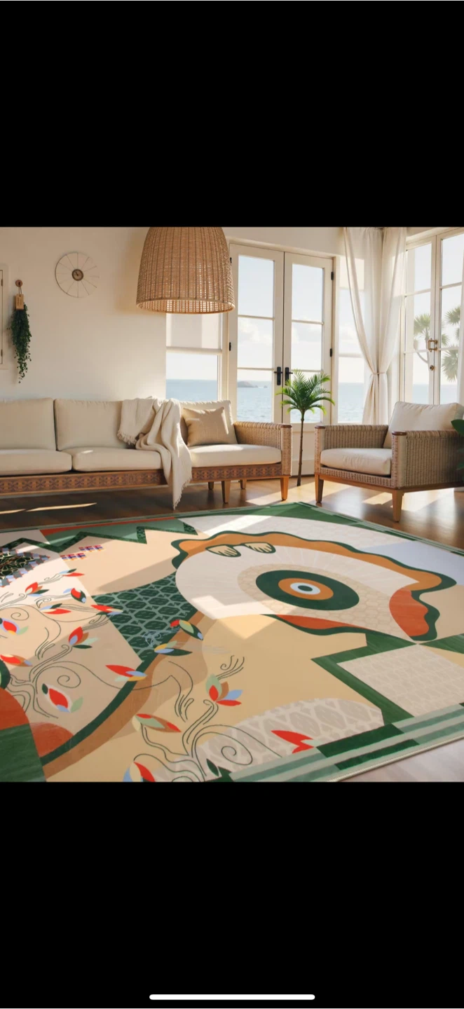 Unique Patterned Area Rug - photo 3