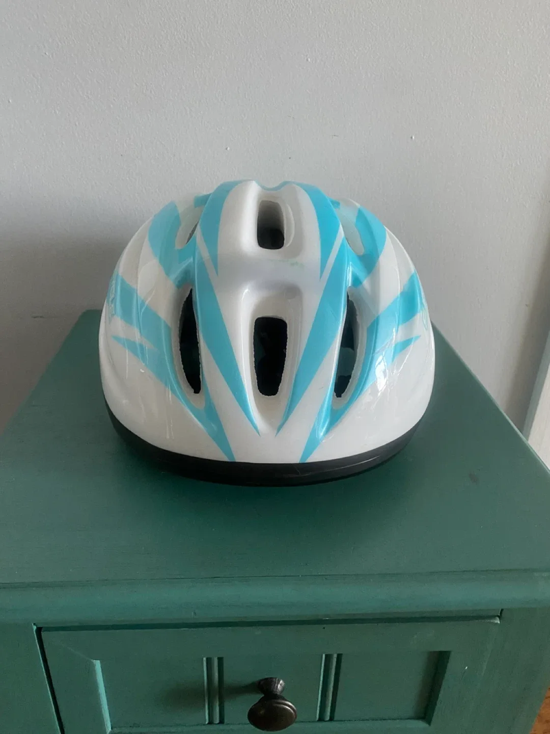 Supercycle Bike Helmet - White & Blue image indicator(3)