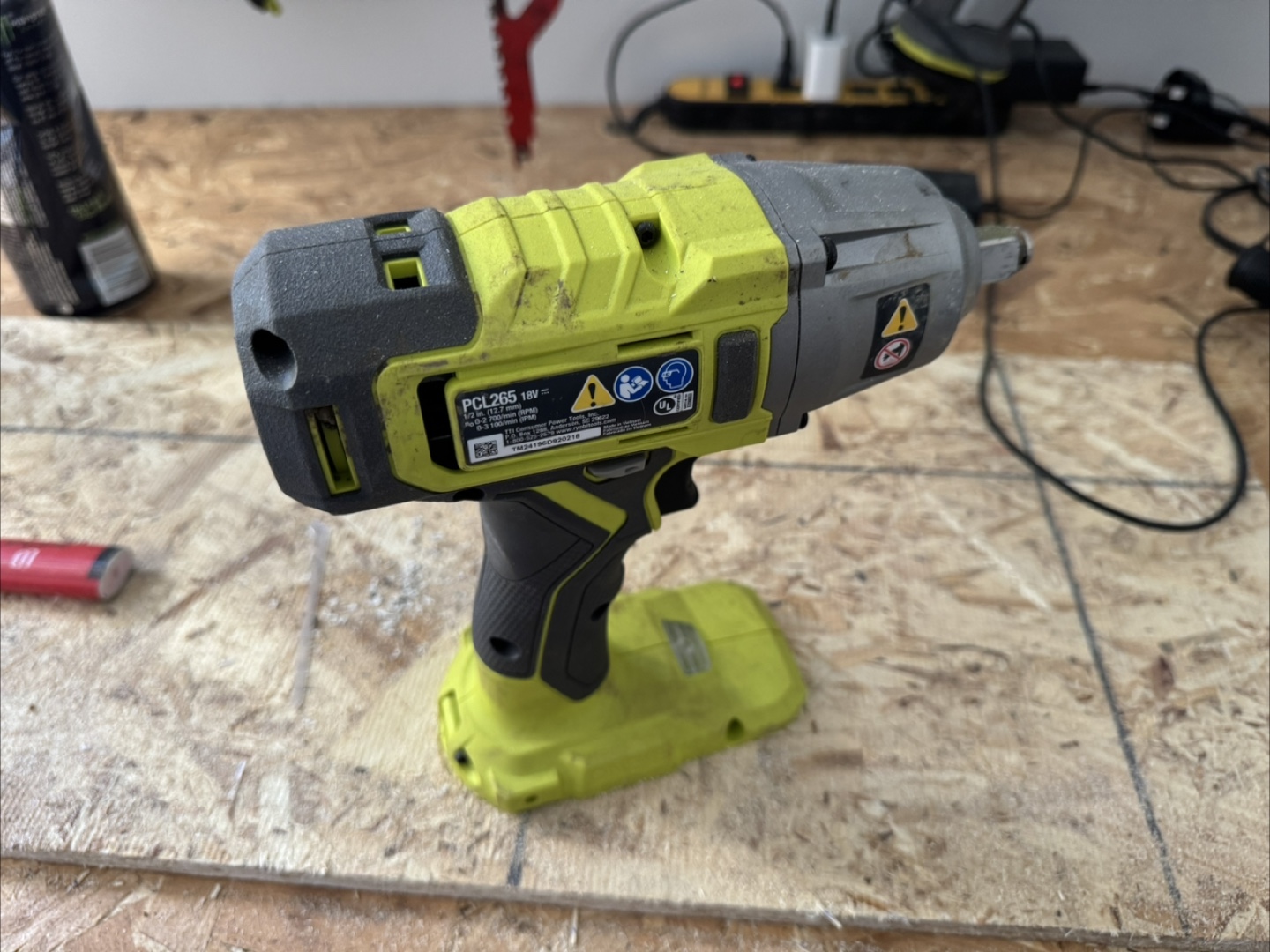 Ryobi PCL265 18V Impact Wrench - photo 4