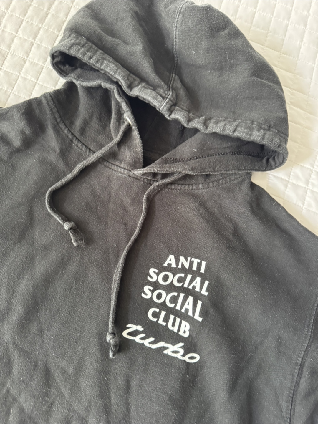 Anti Social Social Club Turbo Hoodie - Black - photo 3
