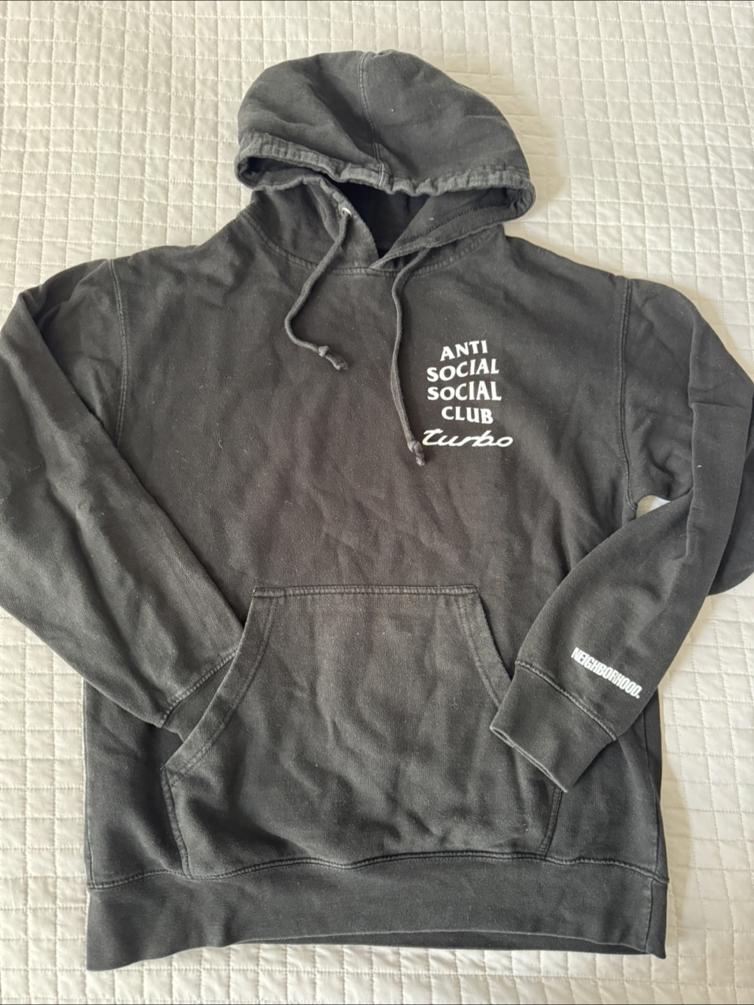 Anti Social Social Club Turbo Hoodie - Black