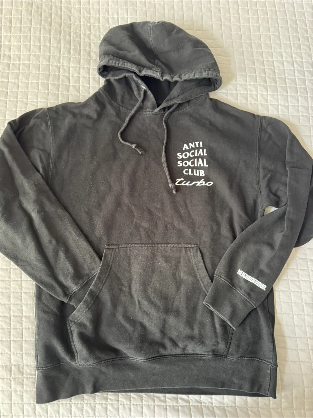 Anti Social Social Club Turbo Hoodie - Black thumbnail