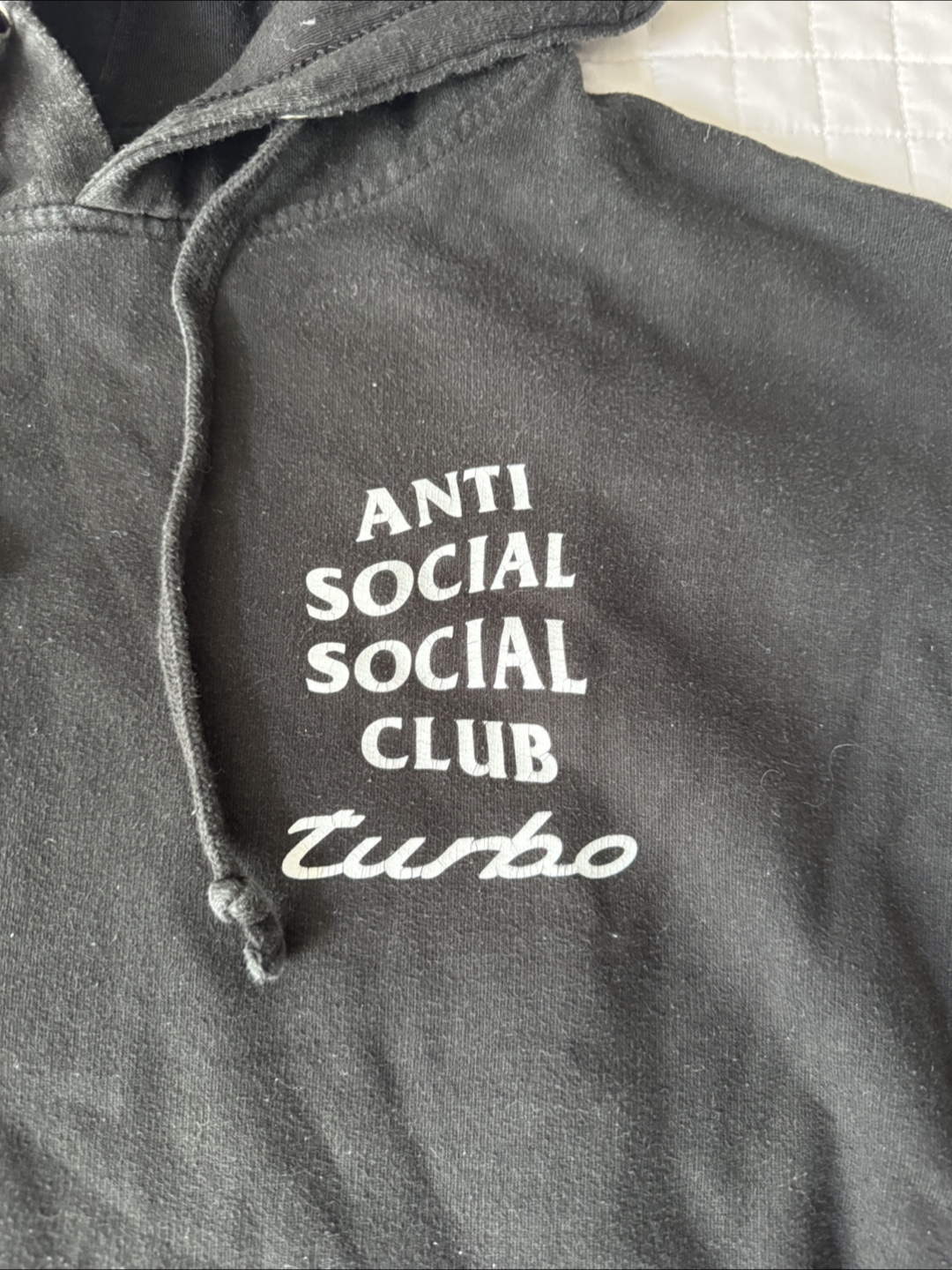 Anti Social Social Club Turbo Hoodie - Black - photo 2