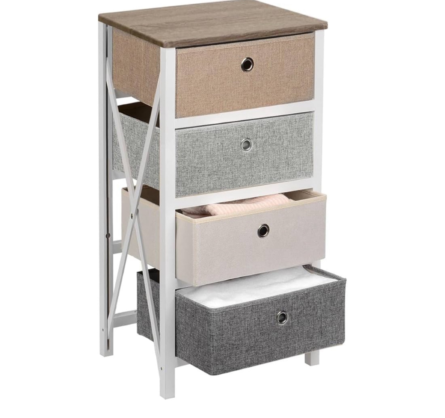 4-Drawer Fabric Storage Dresser(MOVE OUT SALE) - photo 4