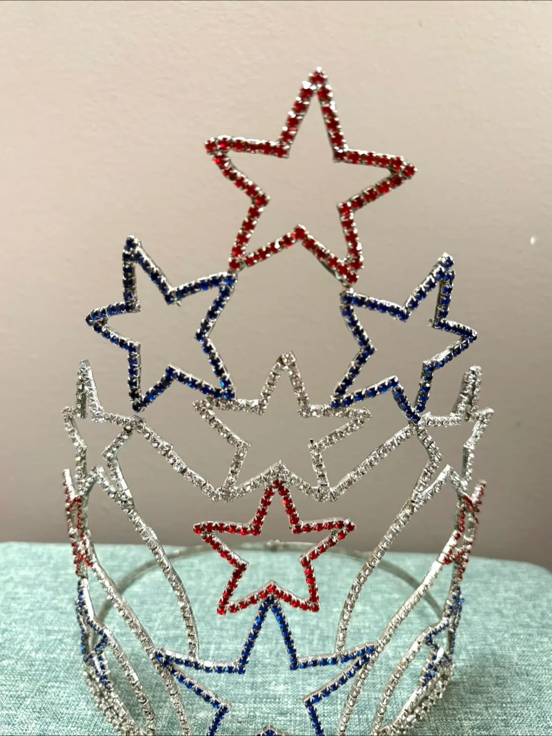 Star Crown Tiara Red White Blue thumbnail