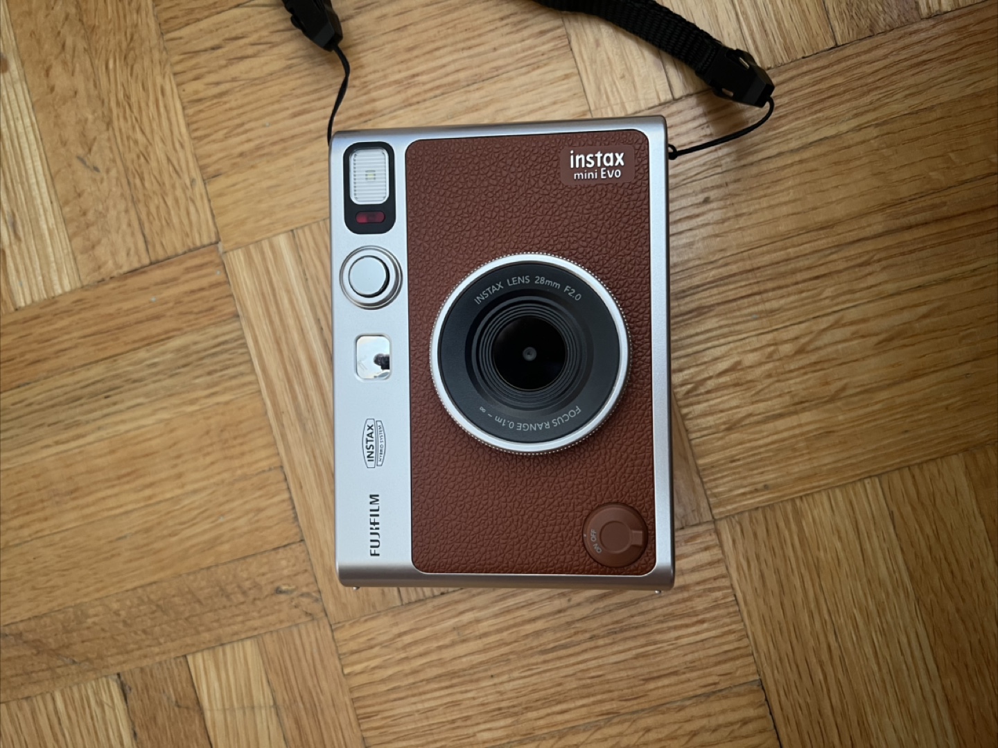 Fujifilm Instax Mini Evo Instant Camera - Brown - photo 2