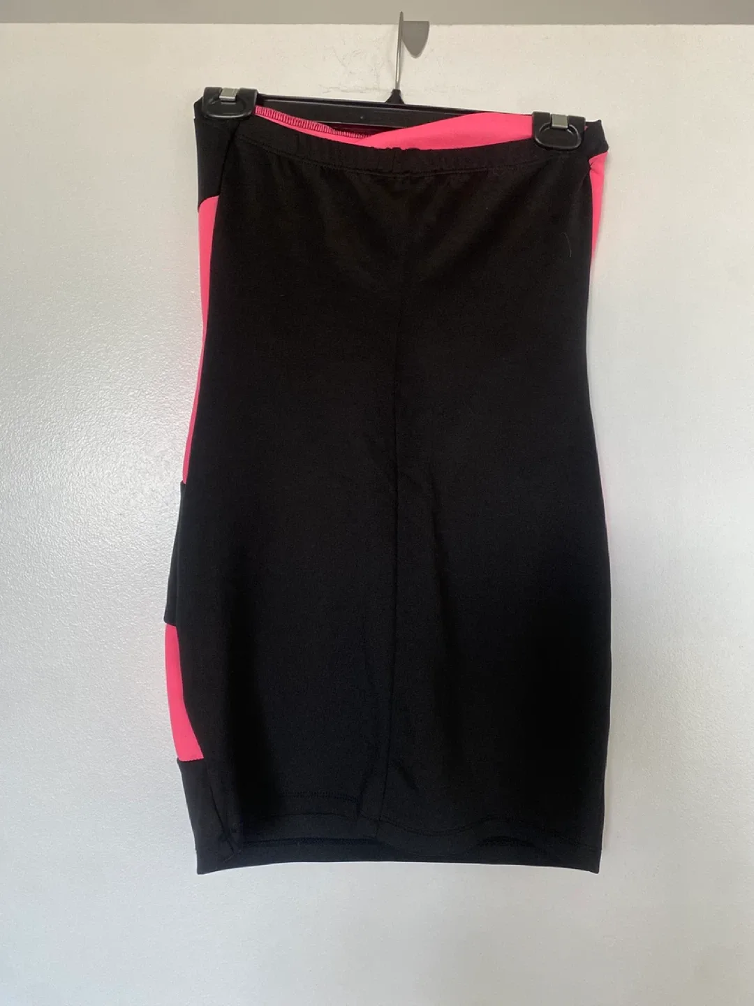 Pink & Black Strapless Mini Dress image indicator(3)