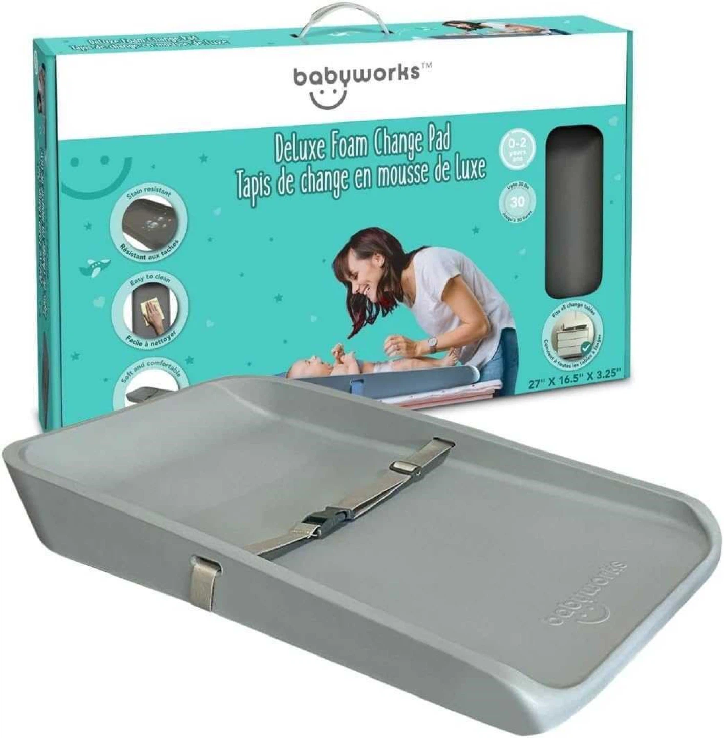 Babyworks Deluxe Foam Change Pad
