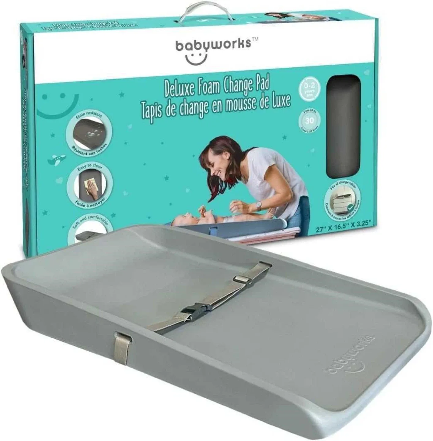 Babyworks Deluxe Foam Change Pad thumbnail