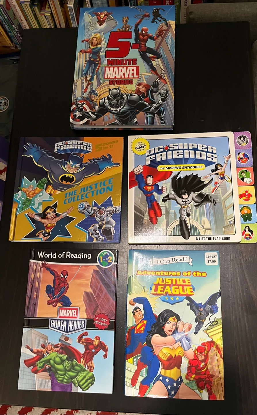 Marvel & DC Super Hero Kids' Books Bundle thumbnail