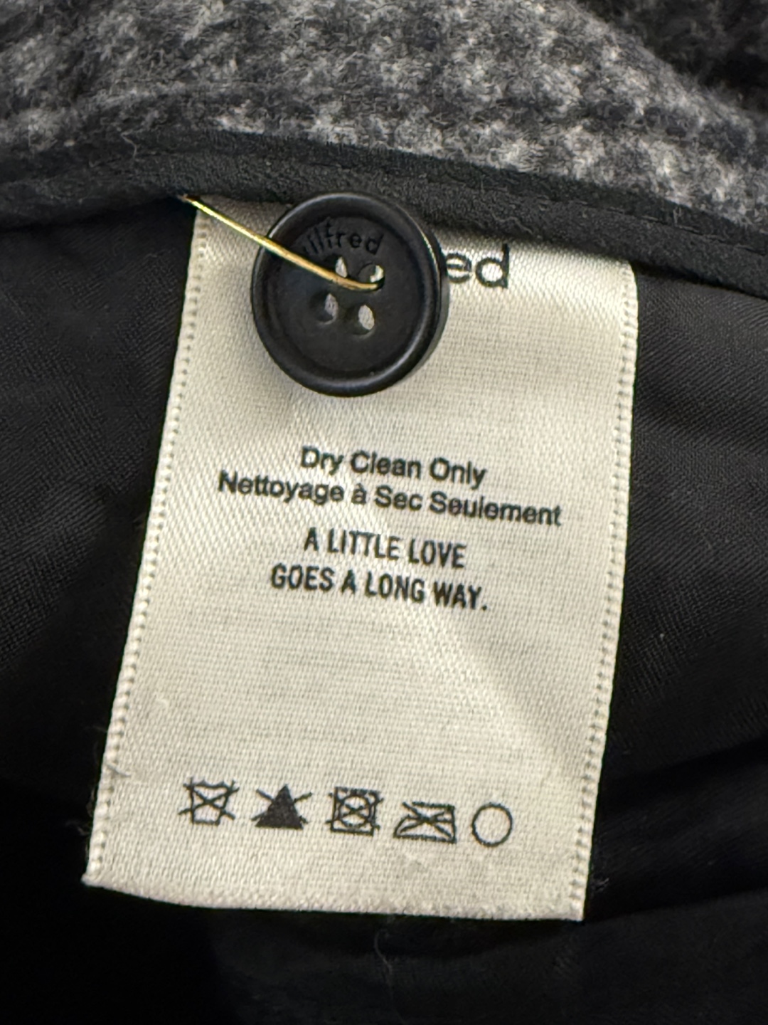 Wilfred Houndstooth Wool Blend Pants - Size 6 - photo 4