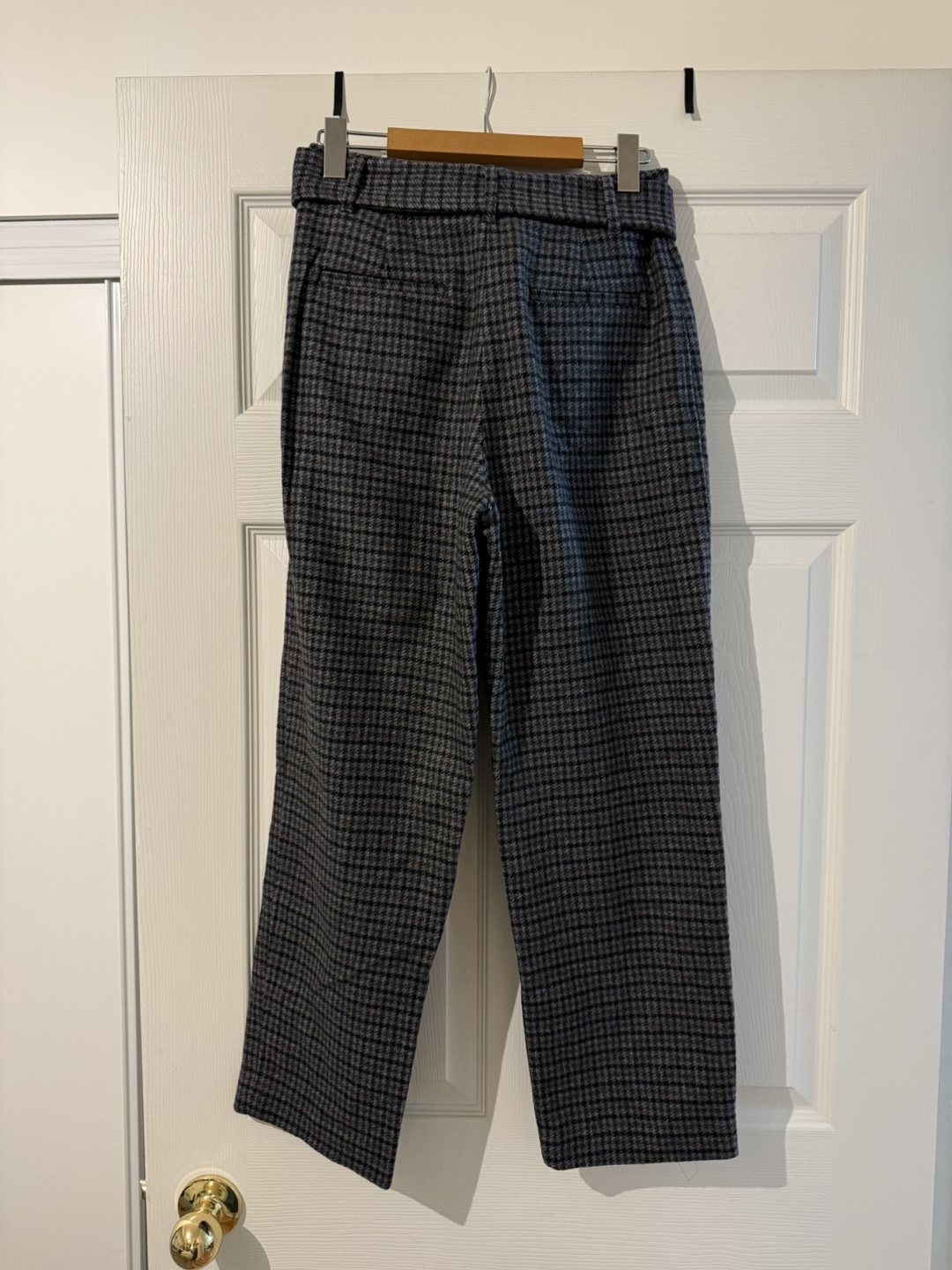 Wilfred Houndstooth Wool Blend Pants - Size 6 - photo 2