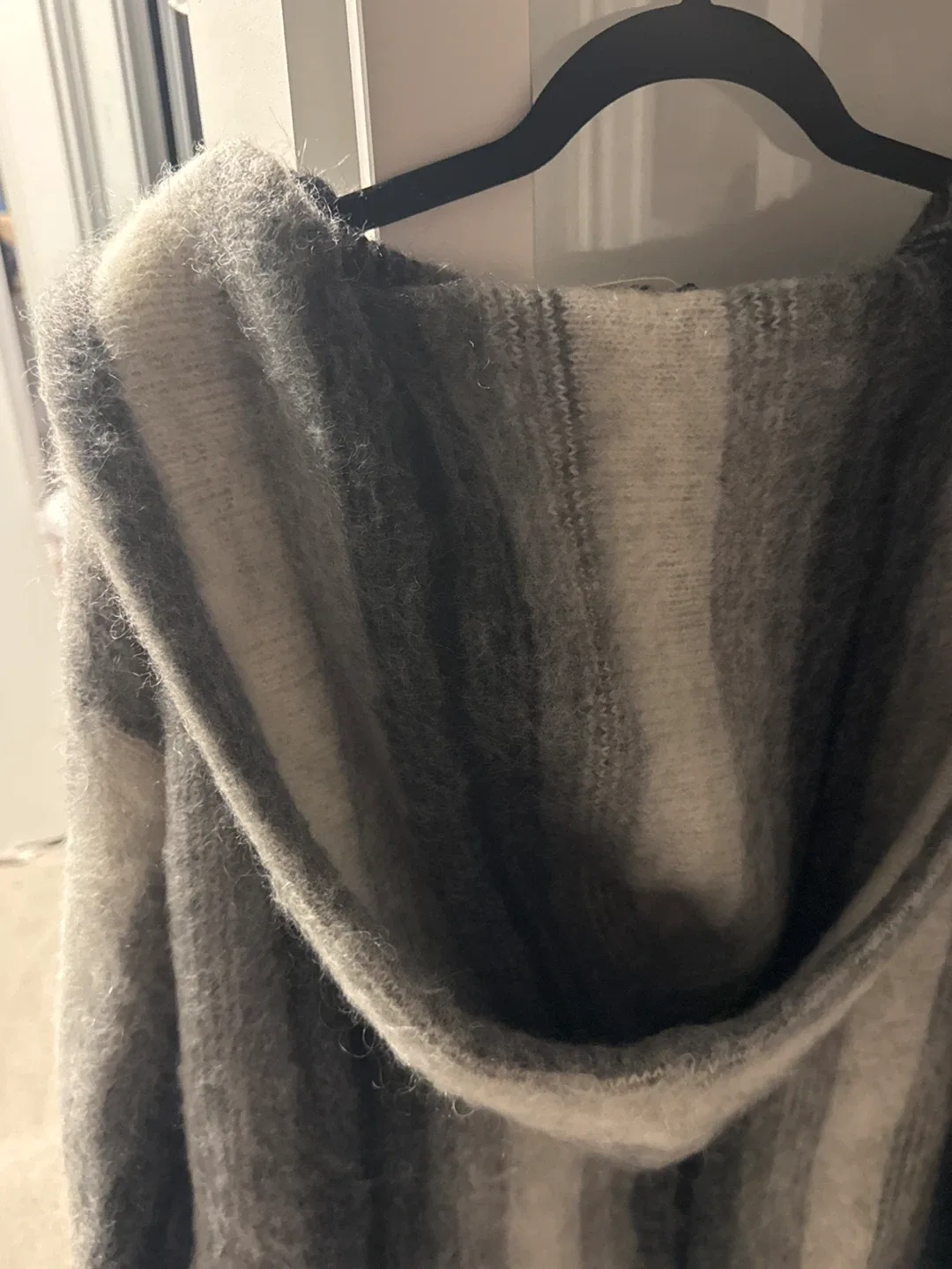 Celine Paris Striped Knit Hoodie image indicator(4)