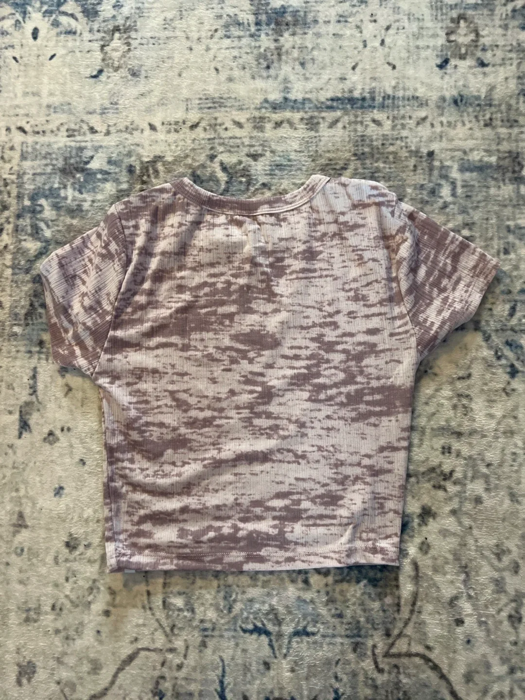 Tie Dye Crop Top - Size Small image indicator(2)