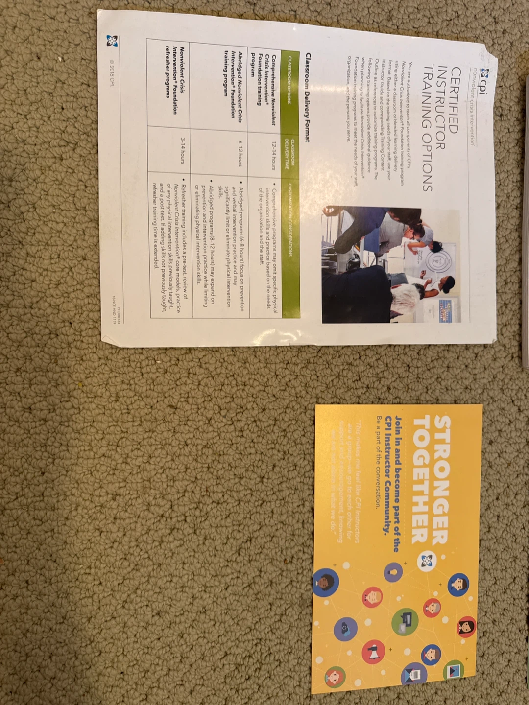 CPI Nonviolent Crisis Intervention Training Materials - photo 4