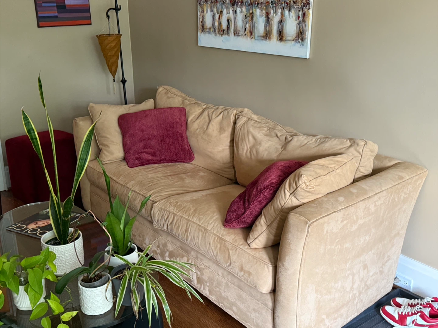 Microsuede Franklin Freestyle Couch - photo 3