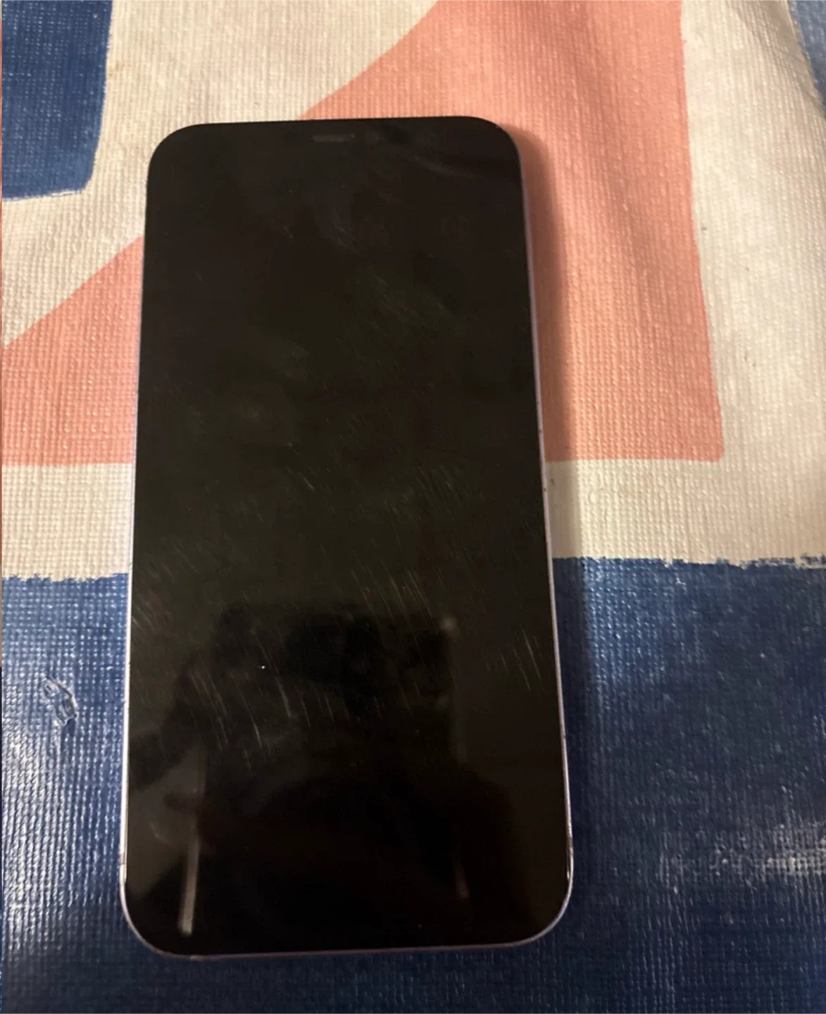 Purple iphone 12 back camera works screen is new image indicator(2)