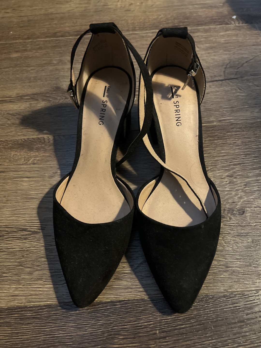 🥕Call It Spring Black Heels