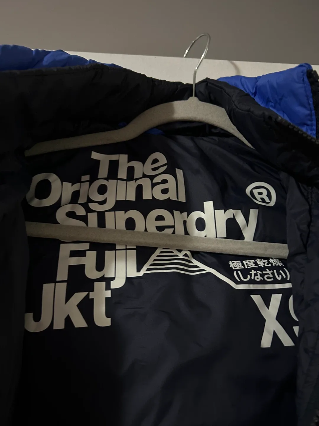 Superdry Fuji Jkt Blue - Size XS image indicator(4)