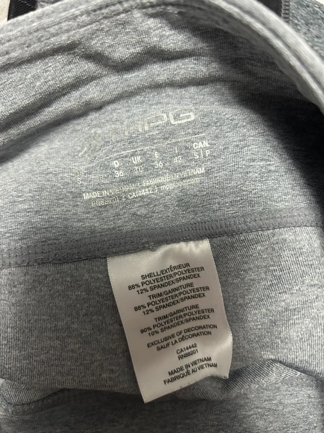 MPG Sport Grey & Pink Leggings - Size S image indicator(3)